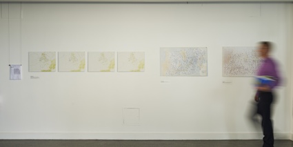 'Isobar Drawings' by Met êireann as part of STRANGE WEATHER at Science Gallery at Trinity College Dublin. dublin.sciencegallery.com 2.jpg