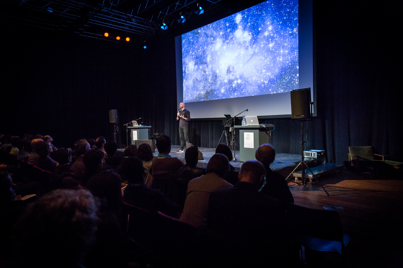 Amsterdam, 22-11-2015, IDFA International Documentary Filmfestival Amsterdam. Doclab Conference in de Brakke Grond. Photo Nichon Glerum