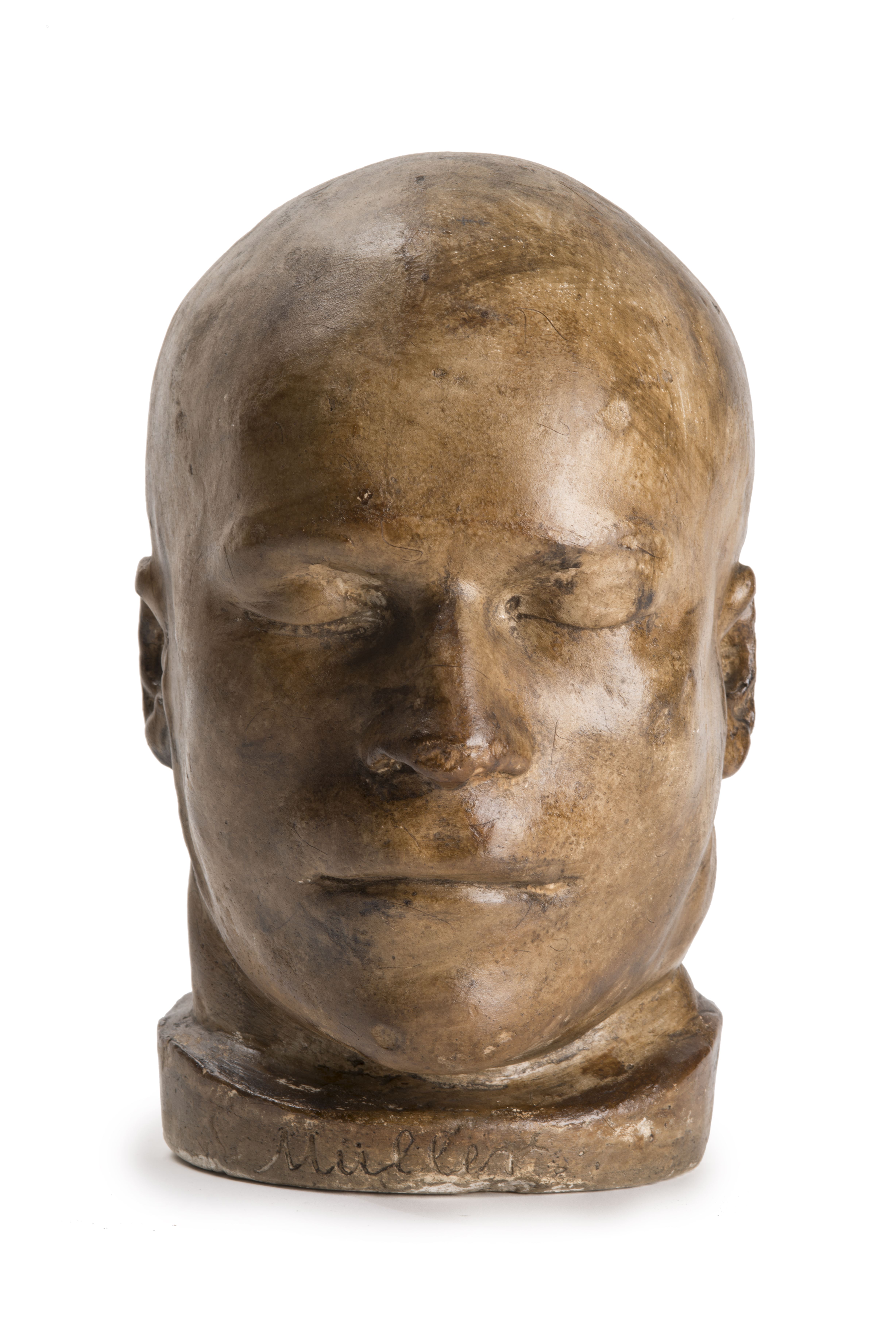 19. Death mask of Franz Muller, a German tailor who committed the first British railway murder, 1864 ∏ Museum of London