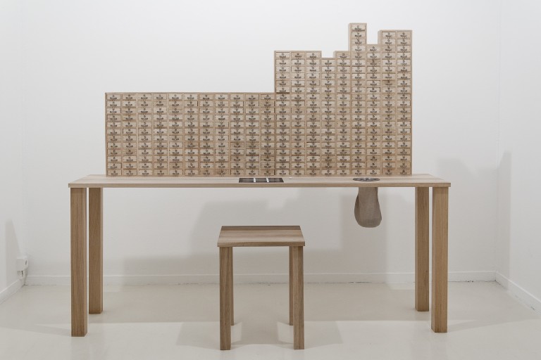 MENACE 2, an artificial intelligence made of wooden drawers and