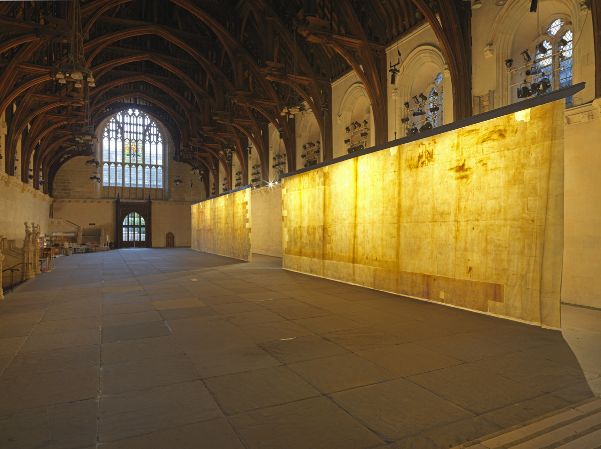 Jorge Otero-Pailos, The Ethics of Dust Installation Photography Houses of Parliament